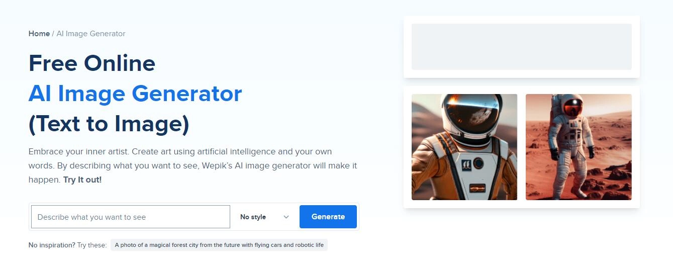 Wepik AI Poster Generator