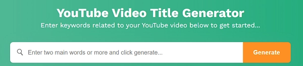 WeShare Youtube Title Generator