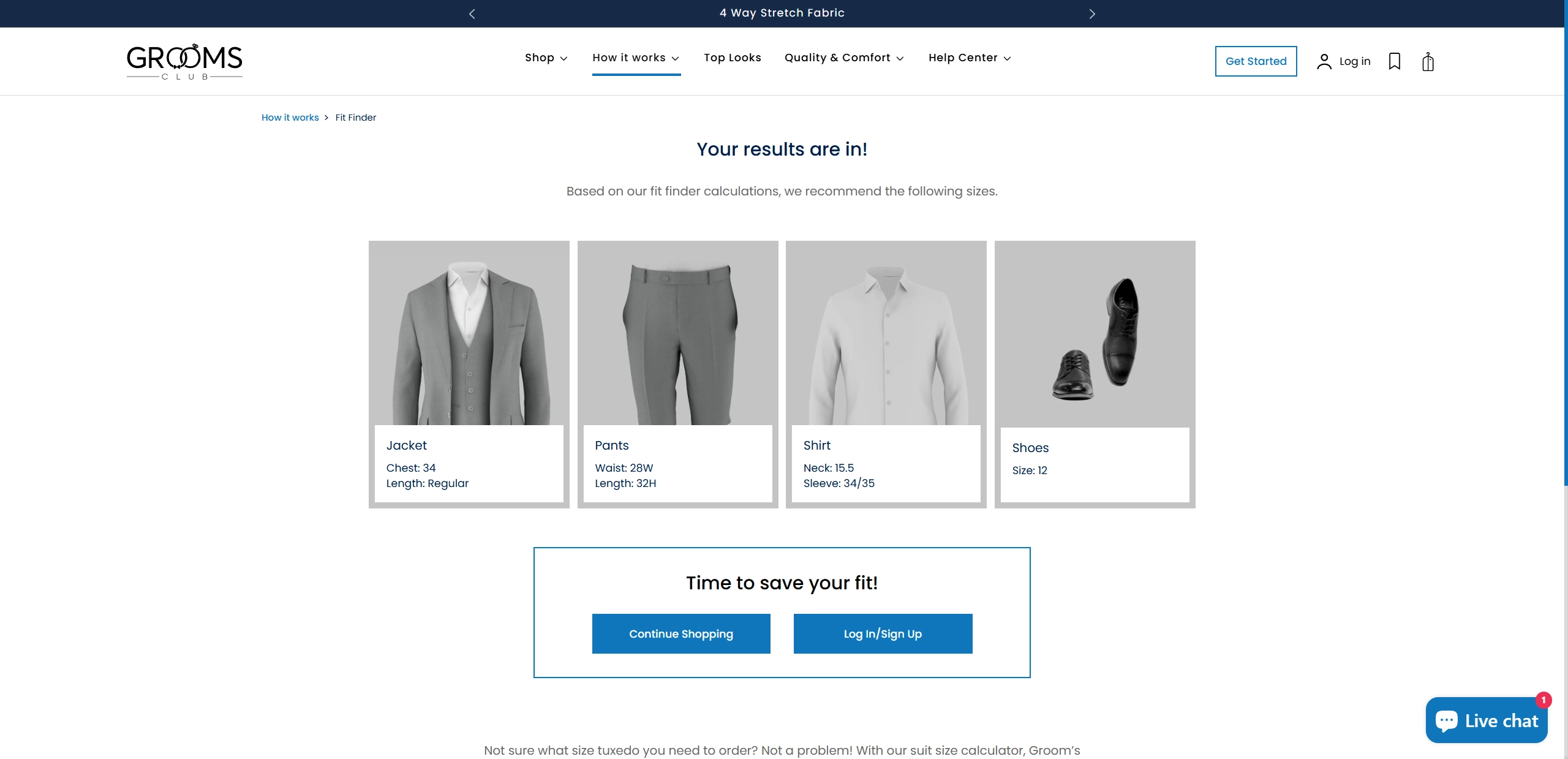 What Is My Suit Size Calculator Groomsclub