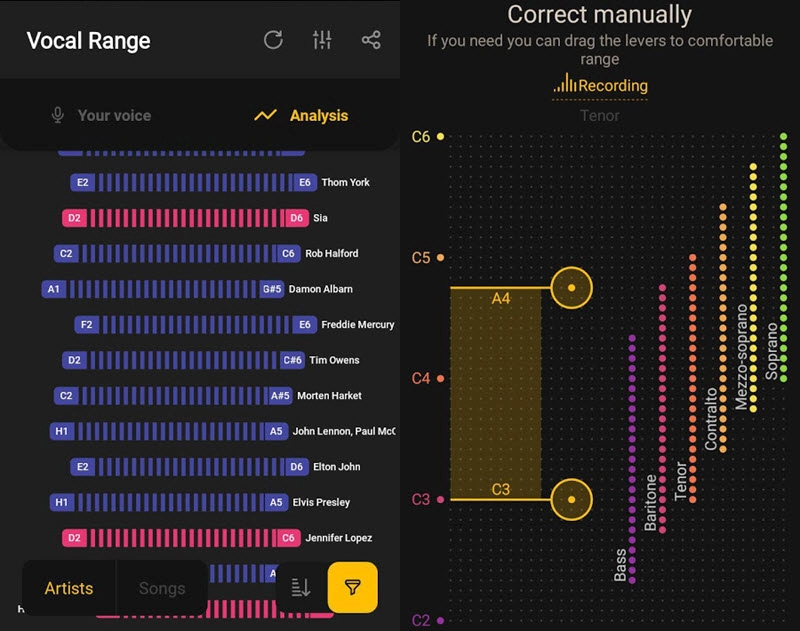 What Voice Type Am I App VocalRange Vocaberry