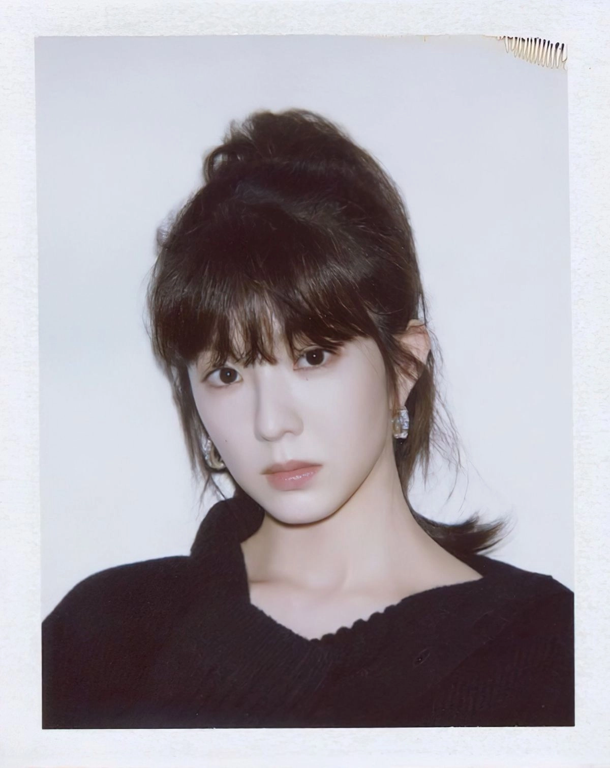 Woman's Packfilm Style Peel-Apart Photo