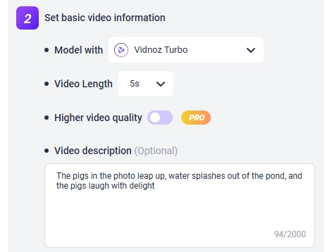 Write Prompt for Peppa Pig Image Animation