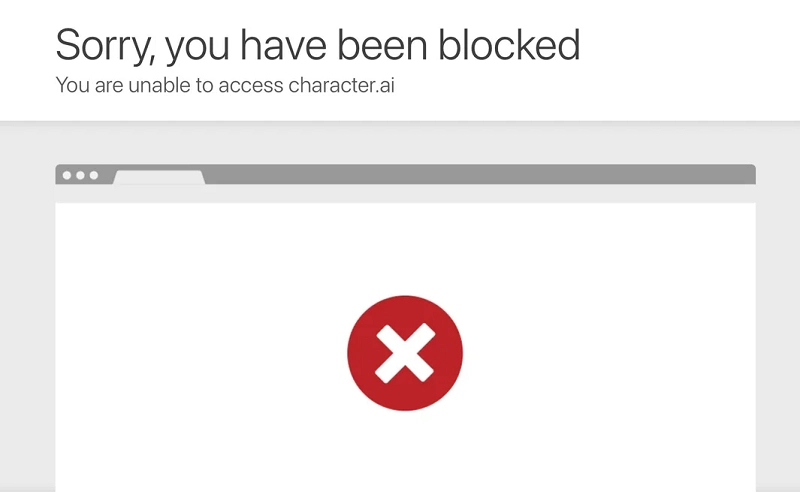 You Are Unable to Access Character AI