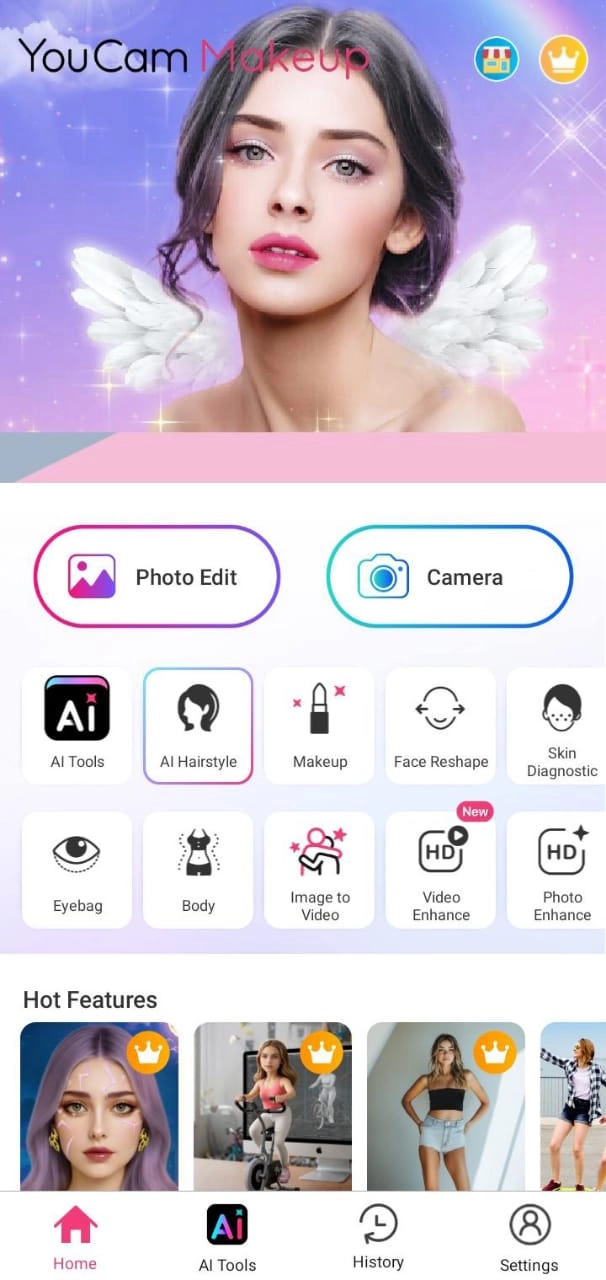 YouCam Makeup Hair Color Try-On
