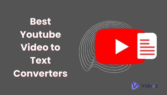 YouTube Video to Text Converter 