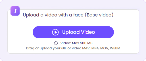 Change Video Face Step 1