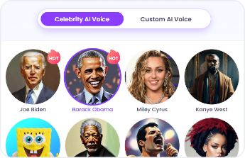 How to Use Celebrity AI Voice Generator - Step 1