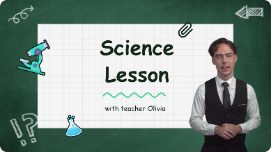 Science Lesson Video Template