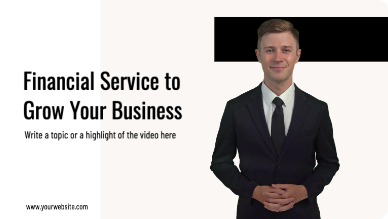 Financial Service Intro Video Template